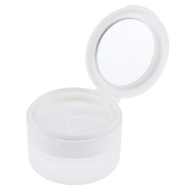 Estuche vacío de plástico para borlas de polvos (50/80 g) 80g