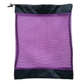 thumbnail image 4 of Bolsa de malla con cordón de 15,5 x 12,5 pulgadas para guardar accesorios de buceo Púrpura, 4 of 8