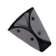 thumbnail image 3 of Ajustador triangular del cinturón de seguridad para niños del coche Algodón transpirable cómodo y respetuoso con el medio ambiente para automóvil Gris, 3 of 5