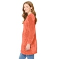 thumbnail image 3 of Woman Within Plus Size Crewneck Chenille Sweater, 3 of 6