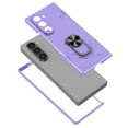 thumbnail image 2 of Allytechgroup Galaxy Z Fold 6 Magnetic Case, Compatible with Car Mount Shockproof Ring Holder Anti-Scratch Bumper Slim Hard PC Cover Phone Case for Samsung Galaxy Z Fold6, Purple, 2 of 12