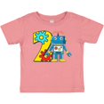 thumbnail image 3 of Inktastic 2nd Birthday Robot Boys or Girls Baby T-Shirt, 3 of 5