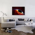 thumbnail image 2 of ARTCANVAS Hubble Telescope Supermassive Black Hole Canvas Art Print - Size: 40" x 26" (0.75" Deep), 2 of 9