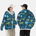 thumbnail image 4 of Kdxio Cartoon Heavy Equipment Print Women Men Sun Protection UPF 50+ Jackets Zip Up Long Sleeve Hoodie Hiking Lightweight with Pockets, 4 of 7