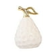 thumbnail image 3 of Estatua de pera, colección de adornos de arte moderno, artesanías, figura de cerámica, escultura de fruta Blanco, 3 of 9