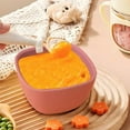 thumbnail image 6 of xaoyunyn Baby Feeding Silicone Bowl Safe,Stable,Non Slip for Easy Grip Microwave,Oven,Freezer Safe Easy Clean Portable for the Go Use, 6 of 6