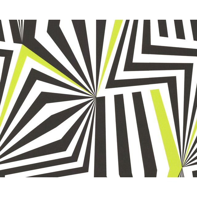 LARS_CONTZEN_3 - Modern Abstract Colorful White, Black Wallpaper Roll