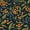 Blue/Orange, variant on Blue Orange Green Wallpaper Peel and Stick Boho Leaves Floral Contact Paper Removable Waterproof Stick on Walls Countertop Cabinet Renter Friendly 17.5 x 118In