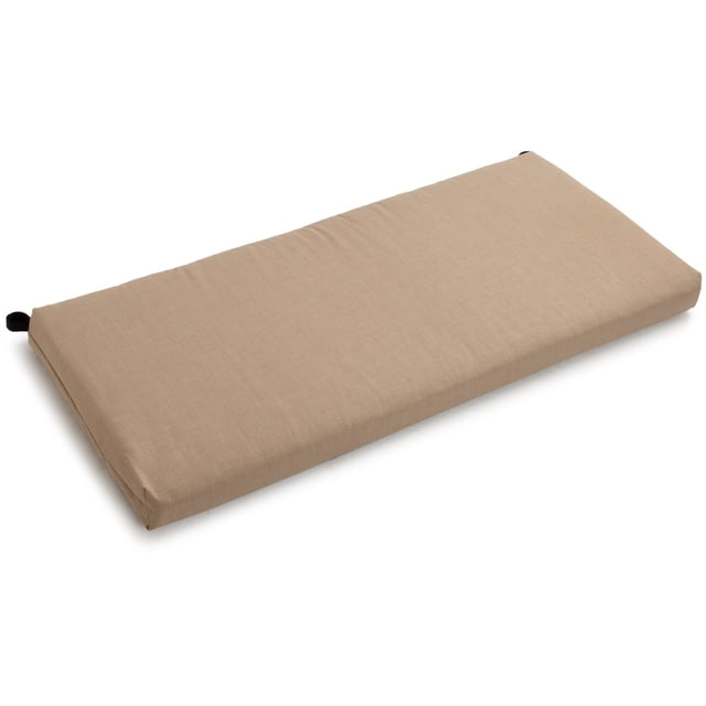 Cojín para sofá de dos plazas de poliéster hilado para exteriores de 40 x 19 pulgadas - Arenisca Blazing Needles 940x19-REO-SOL-07