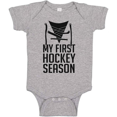 

My First Hockey Season Baby Bodysuit Infant One Piece