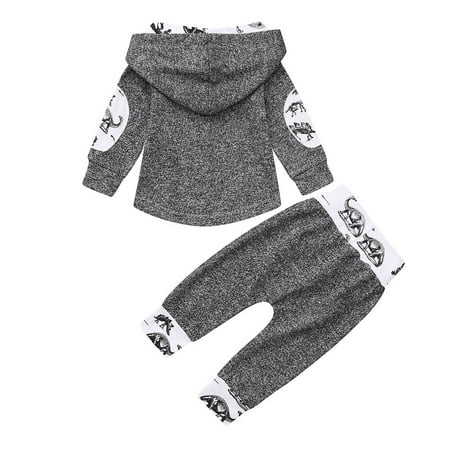 

Qufokar Baby Boy mas Outfit Green Clothes 2 Year Old Boy Baby Boys Tops+Pants Pullover Hoodie Outfits Print Girls Set Boys Outfits&Set