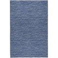 thumbnail image 2 of Addison Rugs Dream Shag Premium Machine Washable Transitional Stripes Navy Rectangle Rug, 5' x 7'6", 2 of 8