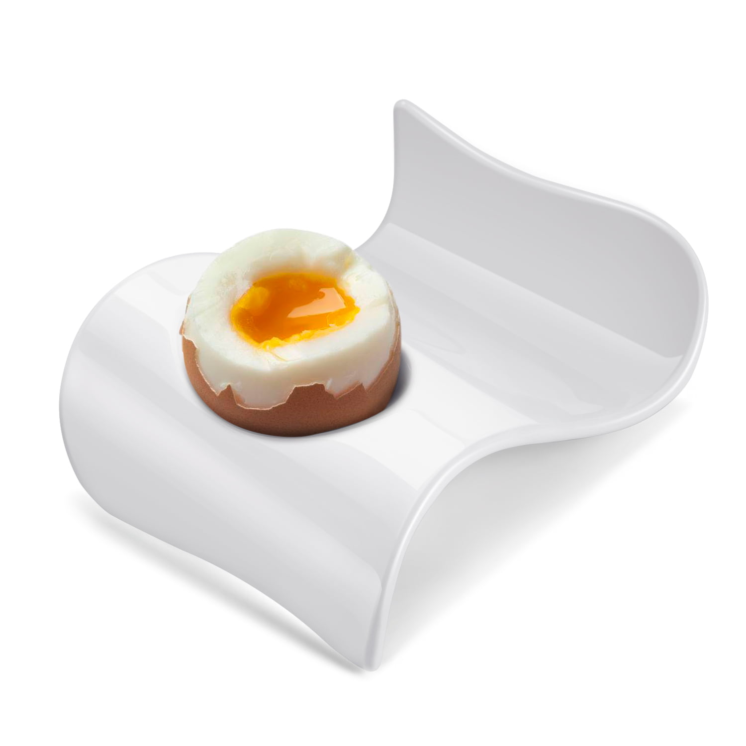 Metal Egg Cup Spiral Kitchen Breakfast Hard Boiled Spring Holder Egg Cup  H.JN