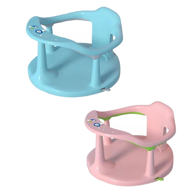 2 uds ventosa asiento de baño bañera asiento antideslizante silla de baño Rosa Color Verde perfke Asiento de baño