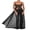 Black, variant on LMLYSoH Women´s Summer Long Beach Dress Sleeveless Backless Sheer Lace Split Bikini Cover Up