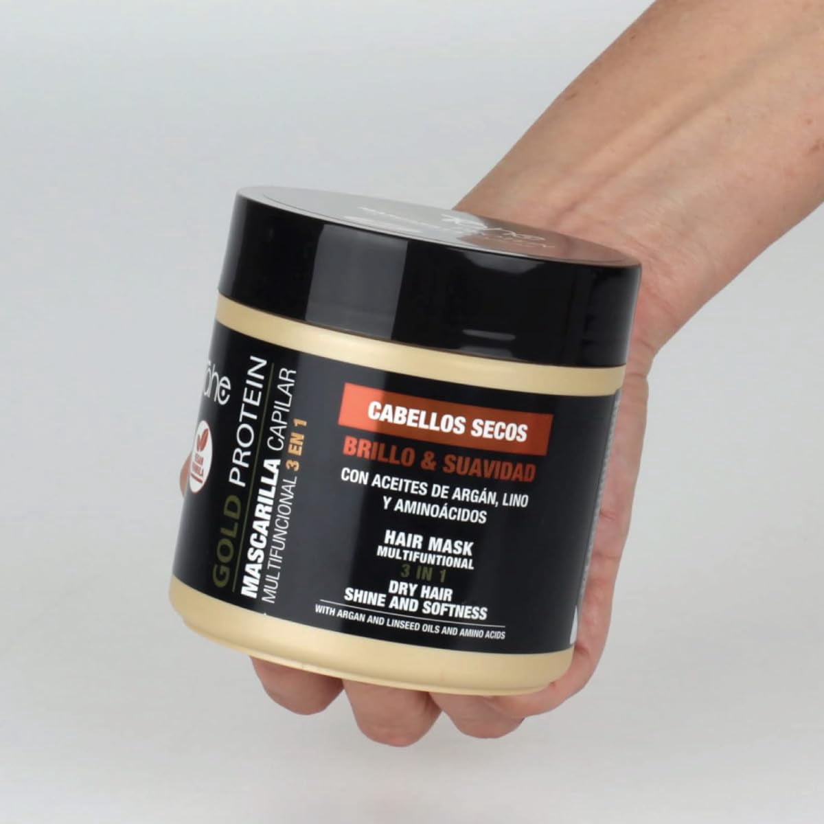 Tahe Gold Protein Hair Mask For Dry Hair, 400ml