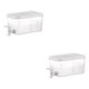 thumbnail image 1 of Wosthever Clear Cool Water Bucket with Kitchen Gadgets Plastic for Home Parties 5L 2Conjunto, 1 of 1