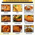 FlavorCrisp AllPurpose Breading & OIF8 Batter Mix for Chicken, Fish