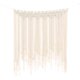 thumbnail image 1 of Colgante de pared de algodón tejido a mano para decoración de pared de boda bohemia de 39 pulgadas x 45 pulgadas, 1 of 5