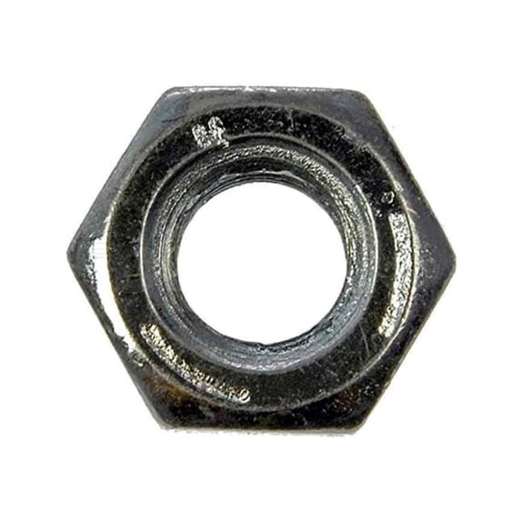 KarParts360 Hex Nut | Steel | Fine Thread Type | 1/4-28 Inches Callout Size | 1/4-28 Thread Size