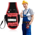 thumbnail image 1 of Small Tool Pouch Belt Tool Pouch Utility Pouch Electrician Tool Pouch Tool Storage Bag Tool Belt Organizer, 1 of 1