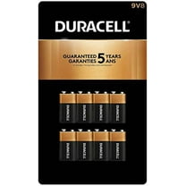 Duracell 9 Volt Batteries (8 pack)
