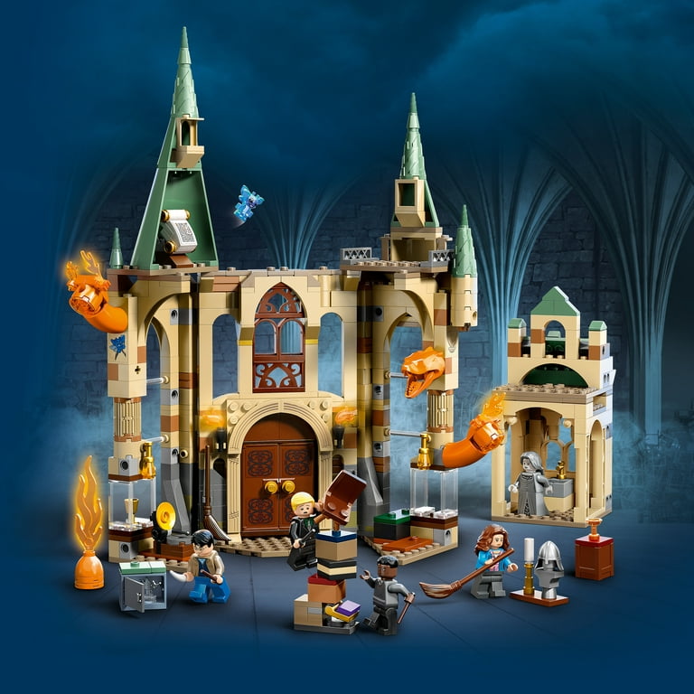 LEGO Harry Potter Hogwarts: Room of Requirement Building Set 76413 -  Featuring Harry, Hermione, and Ron Minifigures, Wands, and Transforming  Fire Serpent, Deathly Hallows Movie Inspired Castle Toy 