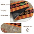 thumbnail image 6 of Large Area Rugs for Living Room Bedroom, Thanksgiving 5'x8' Rug Washable Carpet Runner Indoor Outdoor, Fall Brown Orange Truck Maple Leaves Turkey Non Slip Floor Mats Rug for Kitchen, Bathroom, 6 of 8