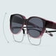 thumbnail image 4 of Gafas De Sol Polarizadas Para Actividades Al Aire Libre Gafas Deportivas Para Senderismo, Running Y Escalada Con Paño Gafas De Sol Superpuestas Para Mujer Gafas De Sol Polarizadas Uv 400 Para Coche, 4 of 4