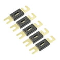 thumbnail image 5 of Fusible ANL de 60Amp Uxcell DC 32 Volt para amplificador de audio de automóvil, reemplazo de inversor, metal negro, 5 piezas, 5 of 5