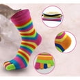 thumbnail image 5 of 6 pack Women Toe Socks 5 Finger Cotton Wicking Athletic Cotton, 5 of 6