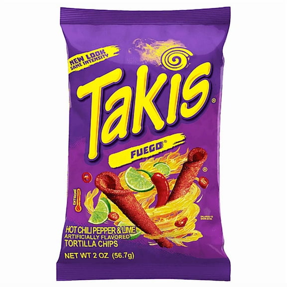 Takis Extreme Fuego Tortilla Chips 2 oz