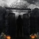 thumbnail image 4 of Capa con capucha Capa larga Disfraz de vampiro Halloween Adulto Unisex Xemadio 221149-4, 4 of 9