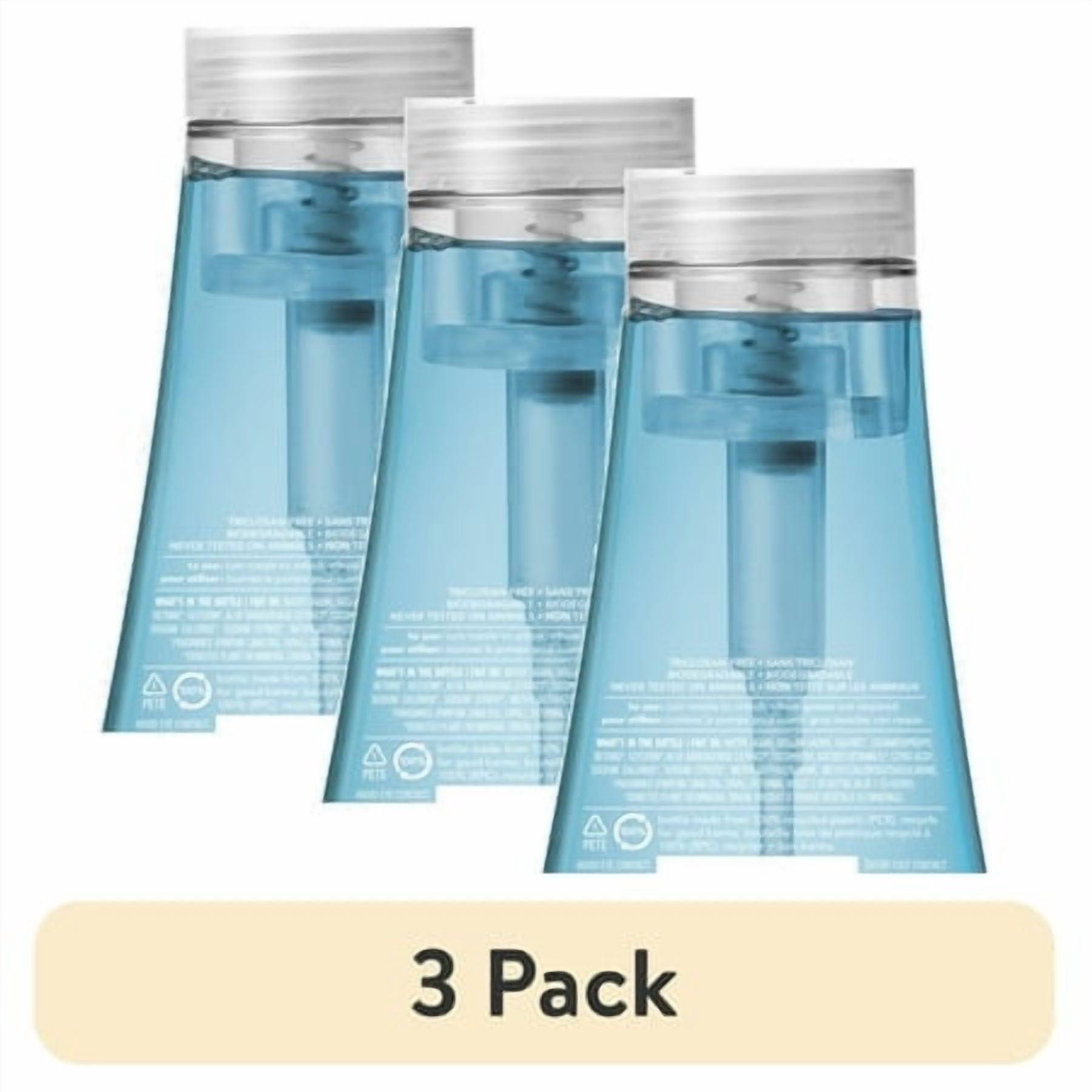 (3 pack) method Foaming Hand Wash, Sea Minerals - Leaves Hands Feeling Soft & Clean, for Bathroom & Kitchen, Marine & Lemon Notes, 10 fl oz