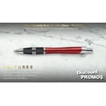 thumbnail image 2 of 10 Silver Accent Grip Plastic Pens Pack - Click action, Rubber Grip - Red, 2 of 5