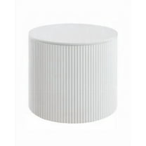 ACME Dyllan End Table in White High Gloss