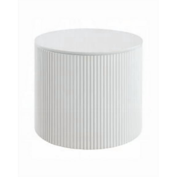 ACME Dyllan End Table in White High Gloss