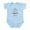 Sky Blue, variant on CafePress - Not My Circus, Not My Monkeys Body Suit - Baby Light Bodysuit, Size Newborn - 24 Months