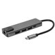 thumbnail image 1 of Hub USB tipo C 5 en 1, Hub USB C 4k a adaptador Lan Gigabit Ethernet Rj45, Compatible con cargador USB-c Pro 3, 1 of 5