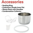 thumbnail image 3 of Instant Pot Ultra 3 Qt 10-in-1 Multi- Use Programmable Pressure Cooker, Slow Cooker, 3 of 4