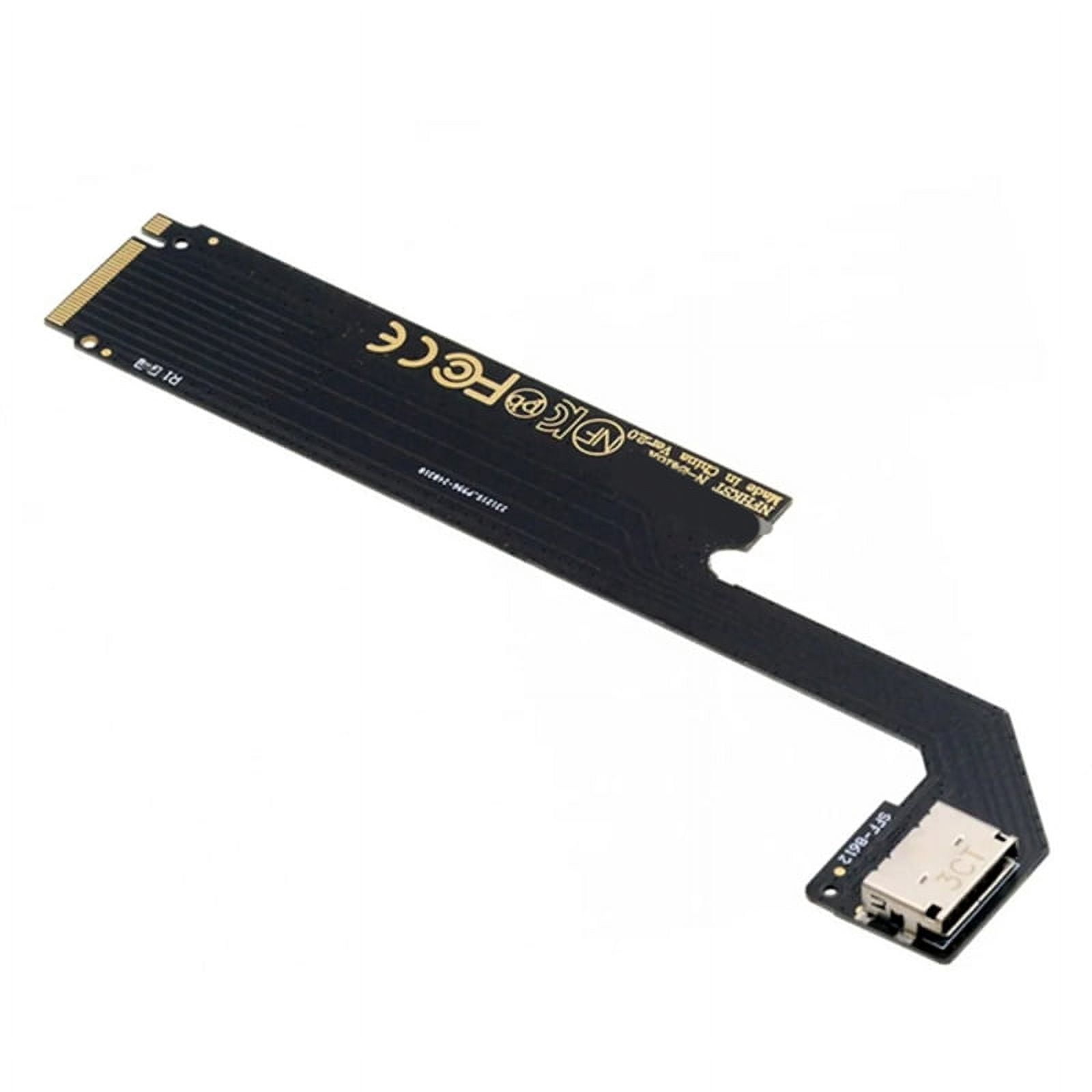 Adaptador PCIe 4.0 X8 A SFF-8611/8612 - Tarjeta De Expansión Para Conectar Unidades U.2 NVMe Externas, Ideal Para Almacenamiento De Alto Rendimiento