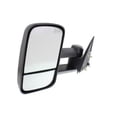 thumbnail image 4 of KarParts360 For GMC Sierra 1500 1999-2006 Door Mirror Driver Side | Textured Black | Manual | Foldaway | Non-Heated | Extendable Towing Mirror | Telescopic Type Dual Glass Extends 4 inches | GM132041, 4 of 8