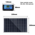 thumbnail image 4 of Set 10W Polysilicon Solar Panel Set Solar Panel And Solar Recharge Controller Kit For Camping Traveling Car Mobile Phone Outdoor Emergency Power Accessory, 4 of 6