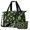 Halloween Lime Green Bat Pumpkin Pattern, variant on Halloween Lime Green Bat Pumpkin Pattern Gym Duffel Bag 2 Piece Set, Hospital Overnight Bag with Shoe Compartment & Toiletry Bag, Large Capacity Gifts for Birthday Christmas Thanksgiving