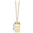 thumbnail image 2 of ANGARA Natural 0.11 Ct. Diamond Solitaire Pendant Necklace in 14K Yellow Gold for Women with 18 Inch Chain, 2 of 9