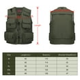 thumbnail image 5 of Fishing Photography Vest Summer Multi Pockets Mesh Jackets Quick, 5 of 7