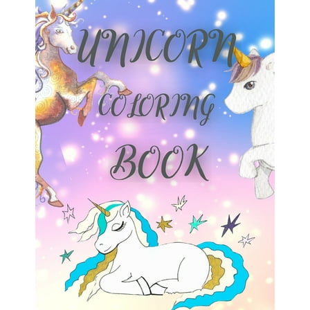 Kids Coloring Books: Unicorn Coloring Book (Paperback)