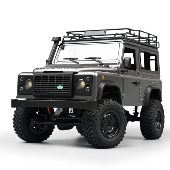 MN-99S RC Car, 1:12 Scale RC Rock Crawler, 4WD Off-Road RC Truck RTR, 2.4G Remote RC Land Rover Vehicle Models for Adults Hobby Gifts (Gray)