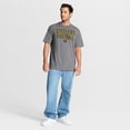 thumbnail image 3 of Men's Fanatics Heather Gray Pittsburgh Steelers First Down Tribute Tri-Blend T-Shirt, 3 of 5