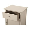 thumbnail image 4 of Glory Furniture Izzy Solid Wood 1-Drawer/1-Door Nightstand in Beige, 4 of 7
